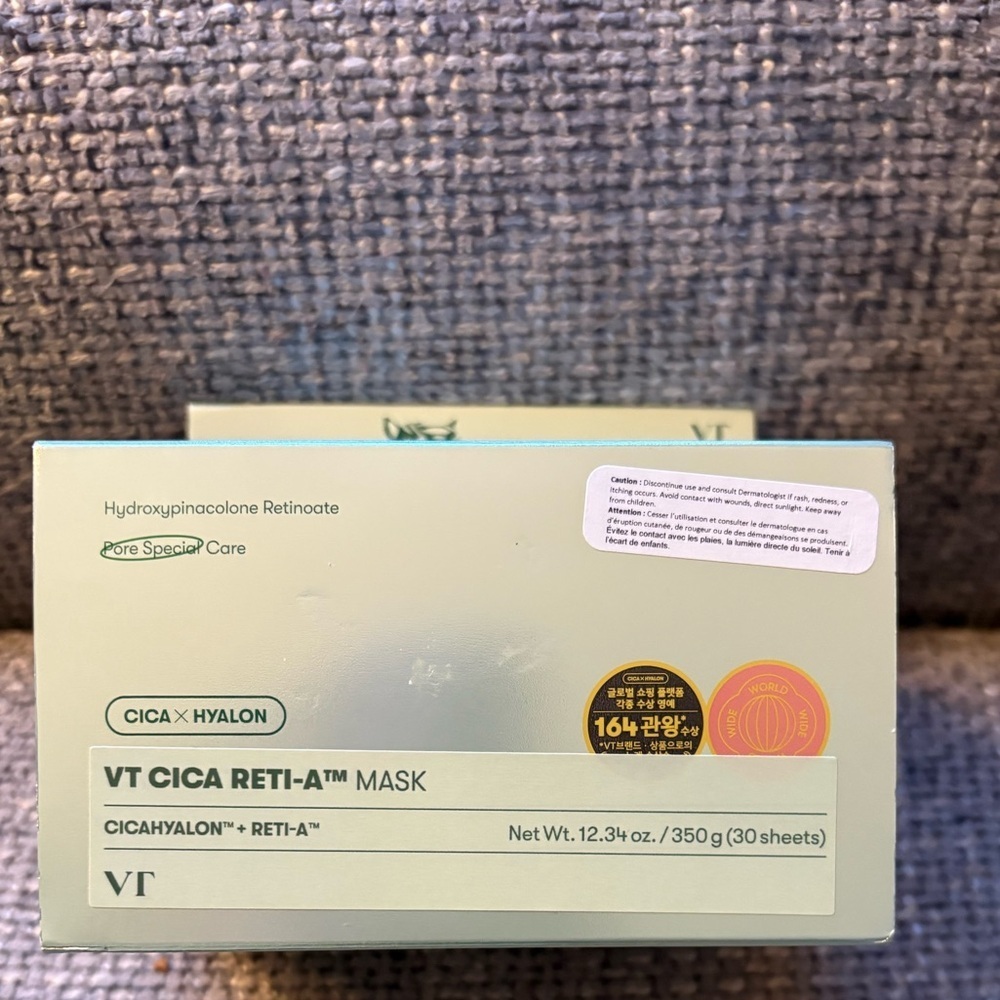 Brand new sealed VT Cica RETI-A™ Mask – 30 Vegan Sheet